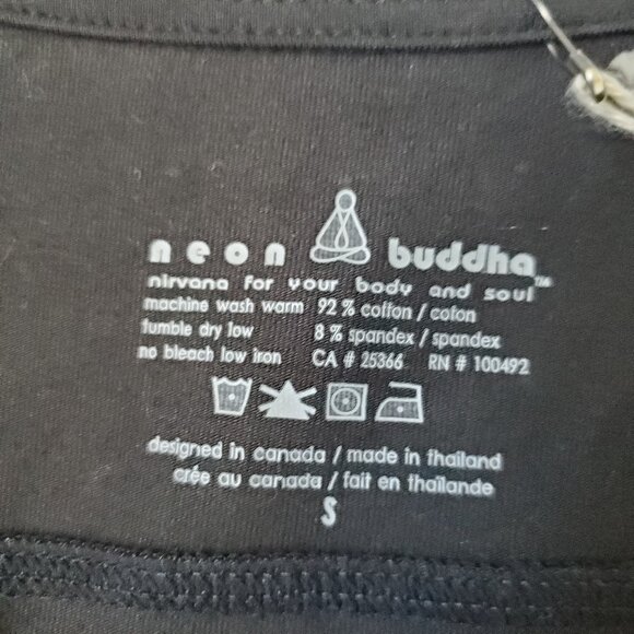 NWT Neon Buddha Black Blazer/Jacket with Pockets and Statement Buttons in Size S - Picture 9 of 11